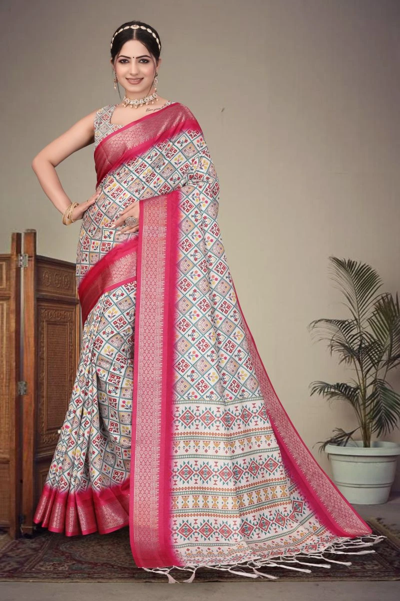 Axali 1 Cotton Silk Digital Printed Saree Collection
