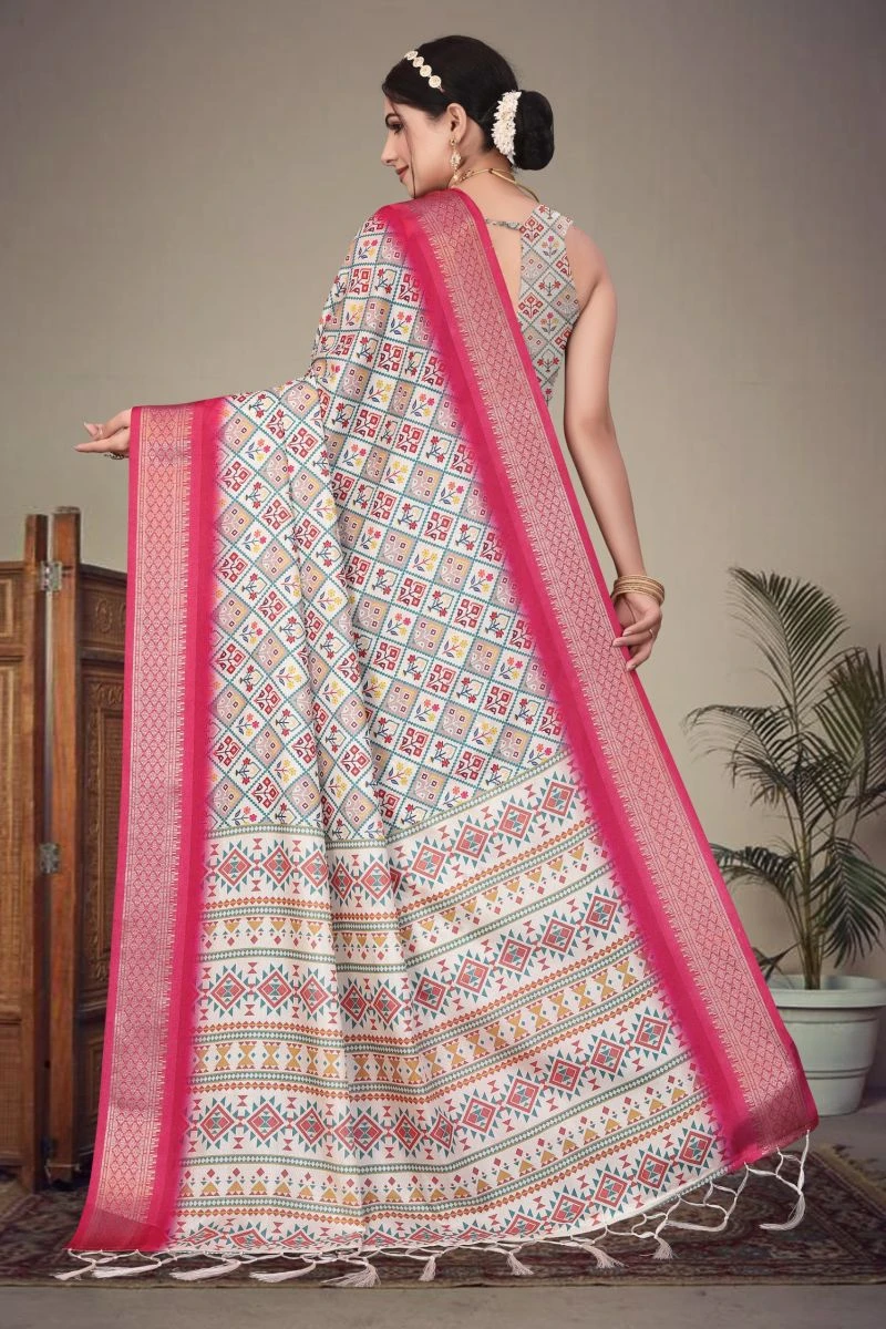 Axali 1 Cotton Silk Digital Printed Saree Collection