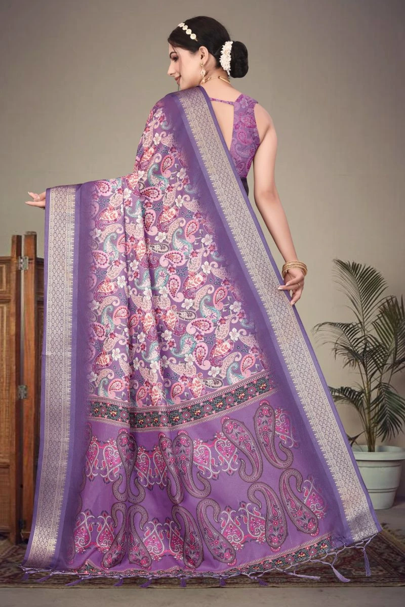 Axali 1 Cotton Silk Digital Printed Saree Collection