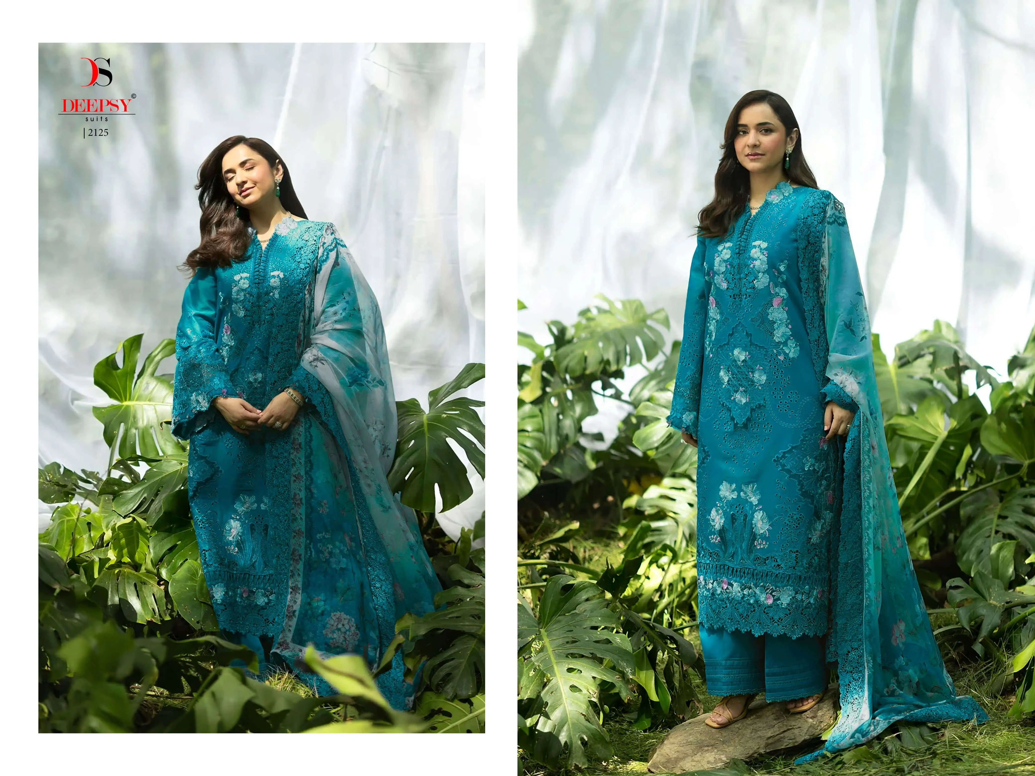 Deepsy Suits Elaf Premium Luxury Lawn Collection Vol 8
