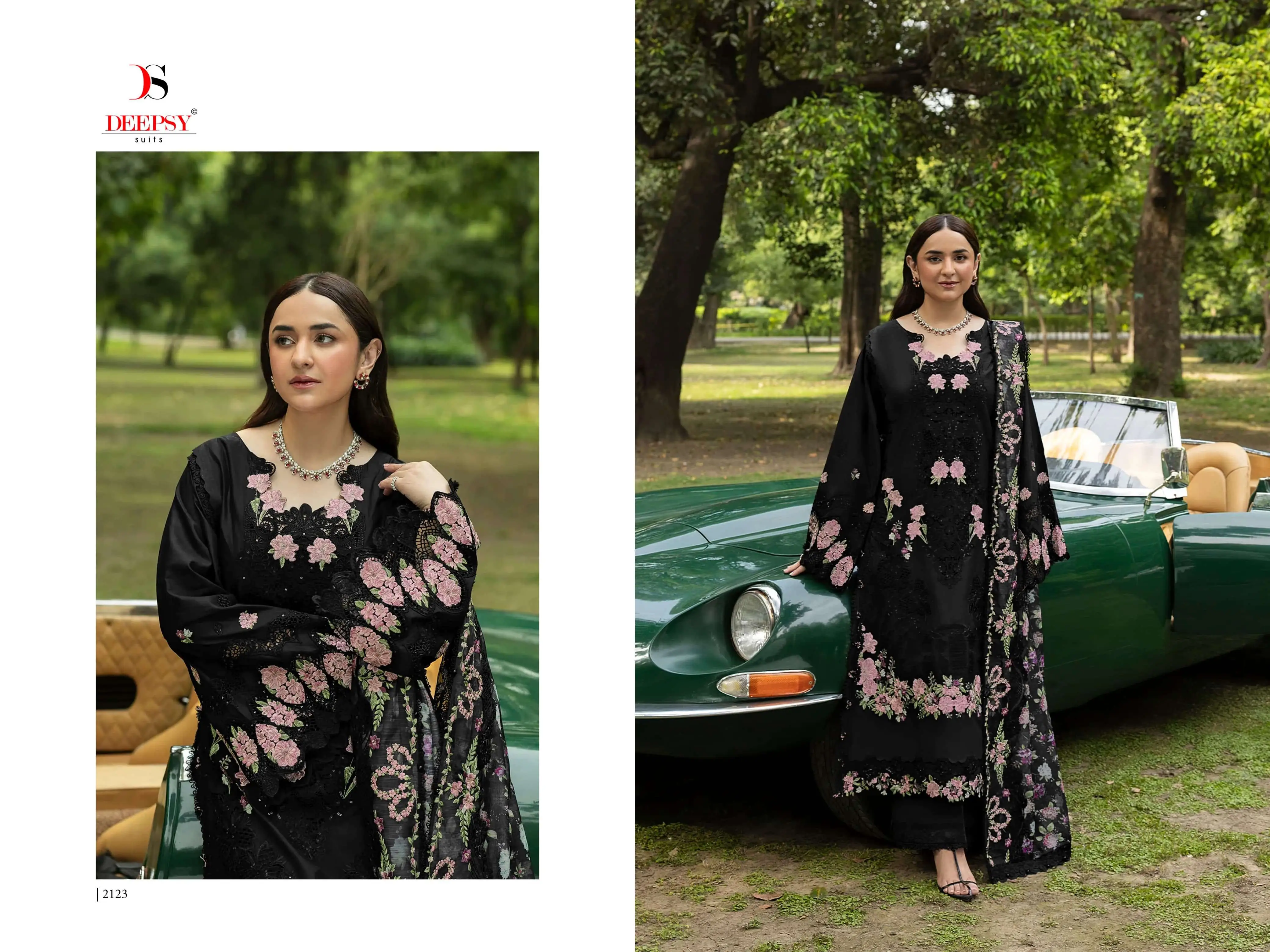 Deepsy Suits Elaf Premium Luxury Lawn Collection Vol 8