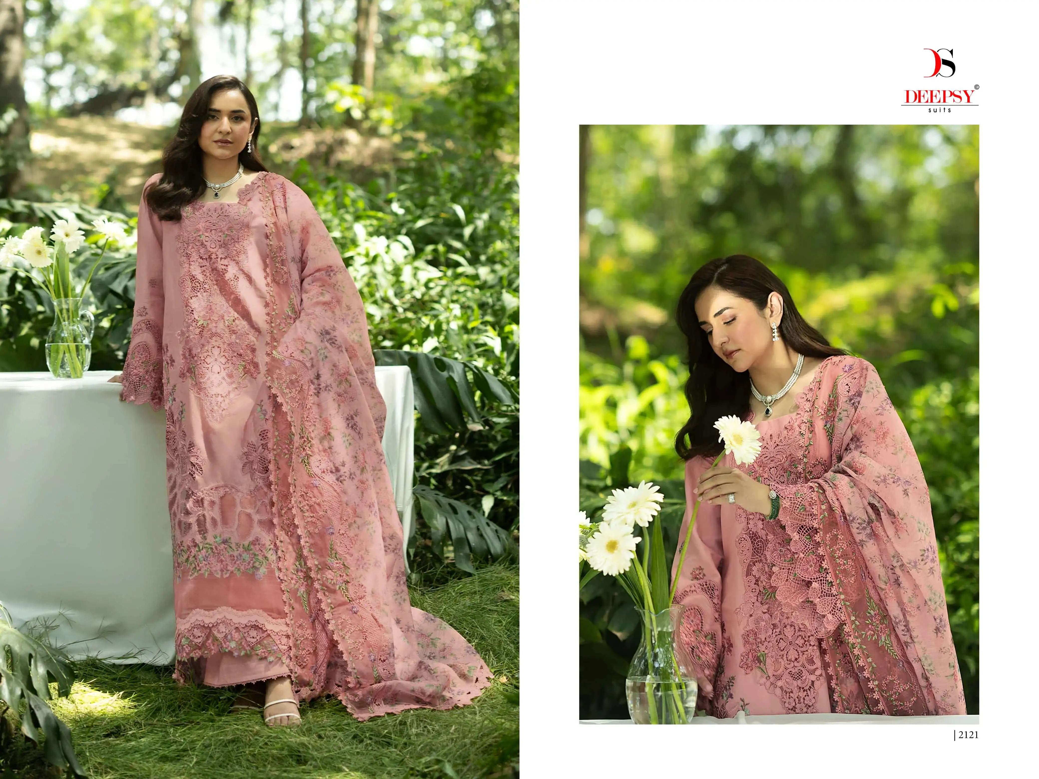 Deepsy Suits Elaf Premium Luxury Lawn Collection Vol 8