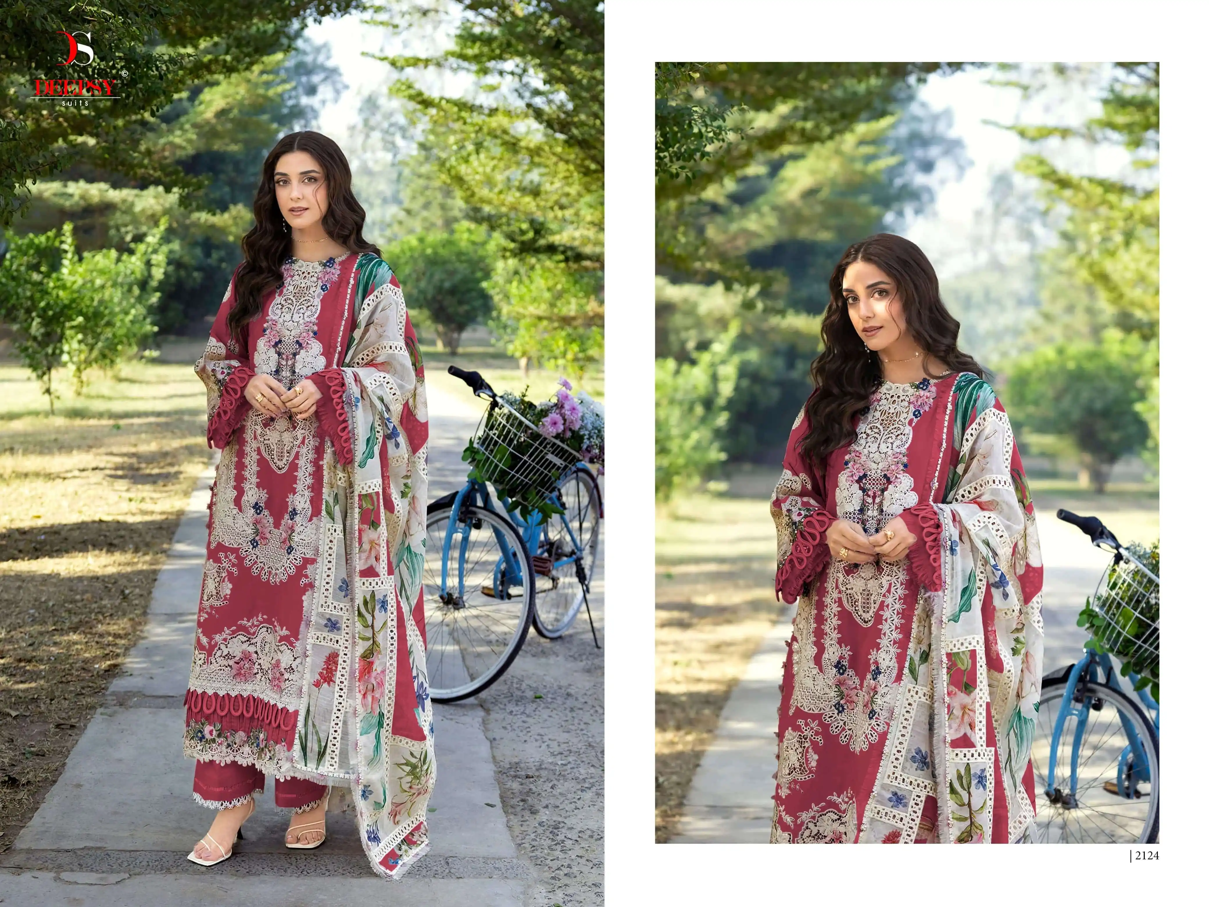 Deepsy Suits Elaf Premium Luxury Lawn Collection Vol 8