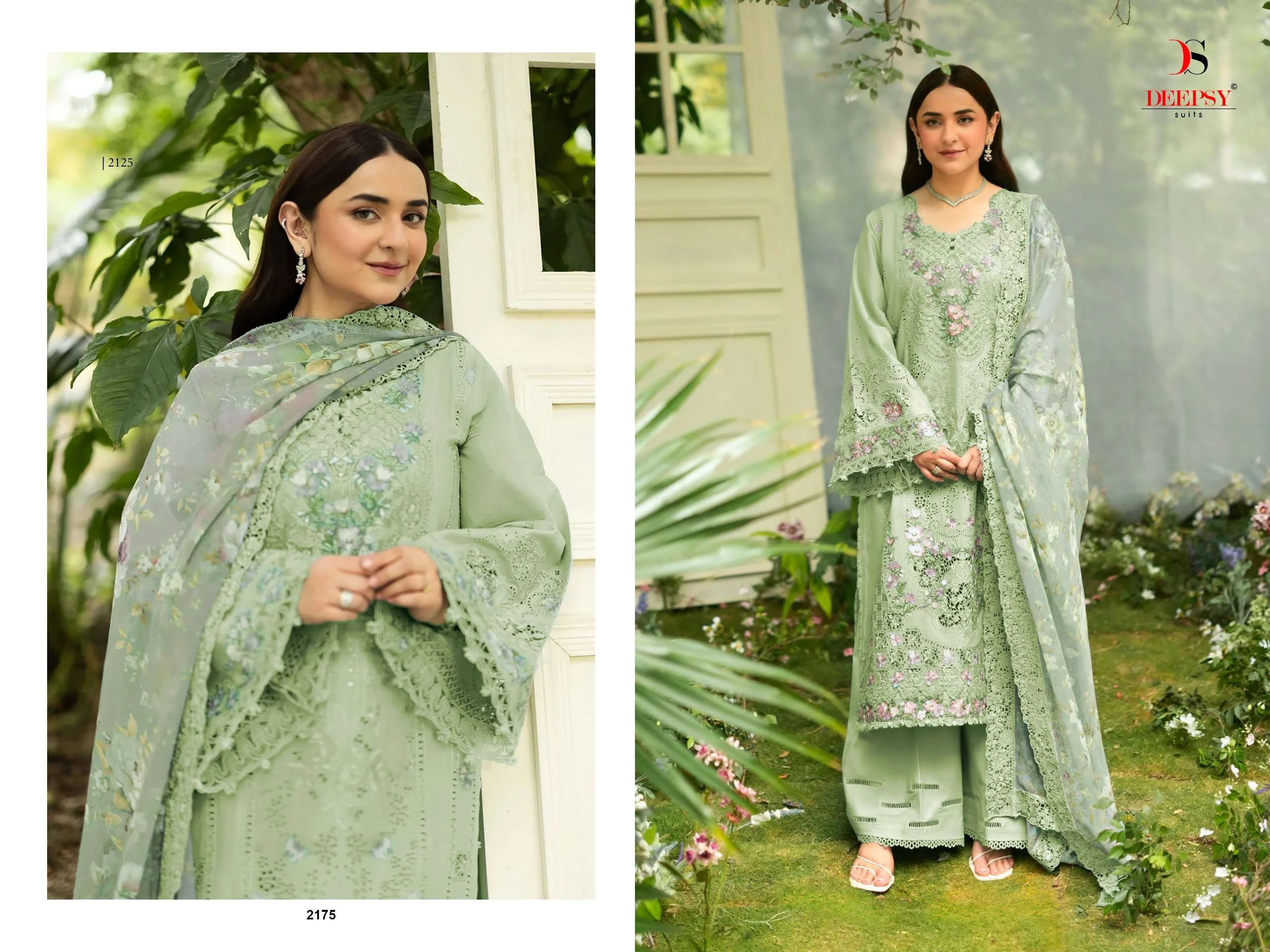 Deepsy Suits Elaf Premium Luxury Lawn Collection Vol 9