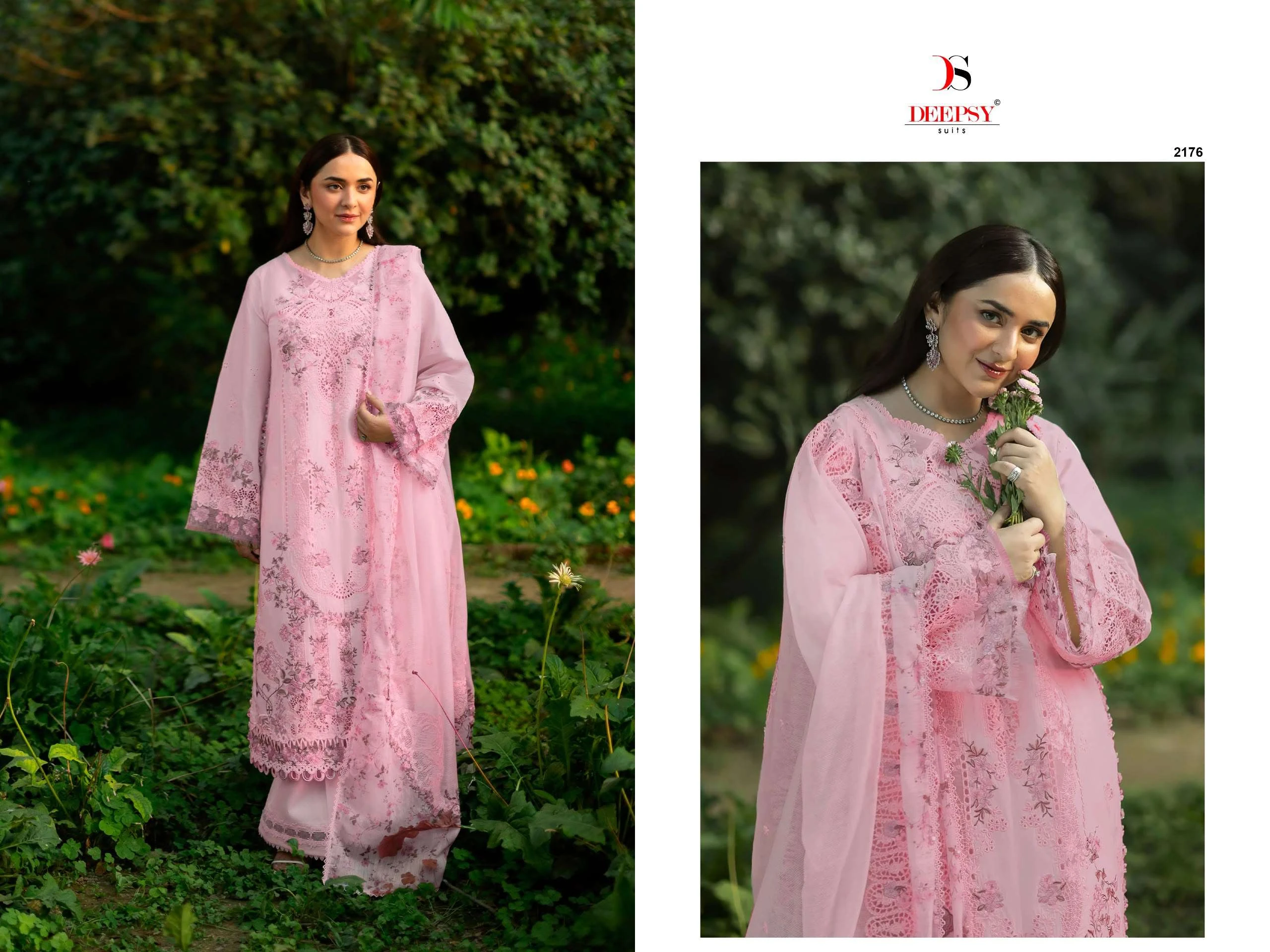 Deepsy Suits Elaf Premium Luxury Lawn Collection Vol 9