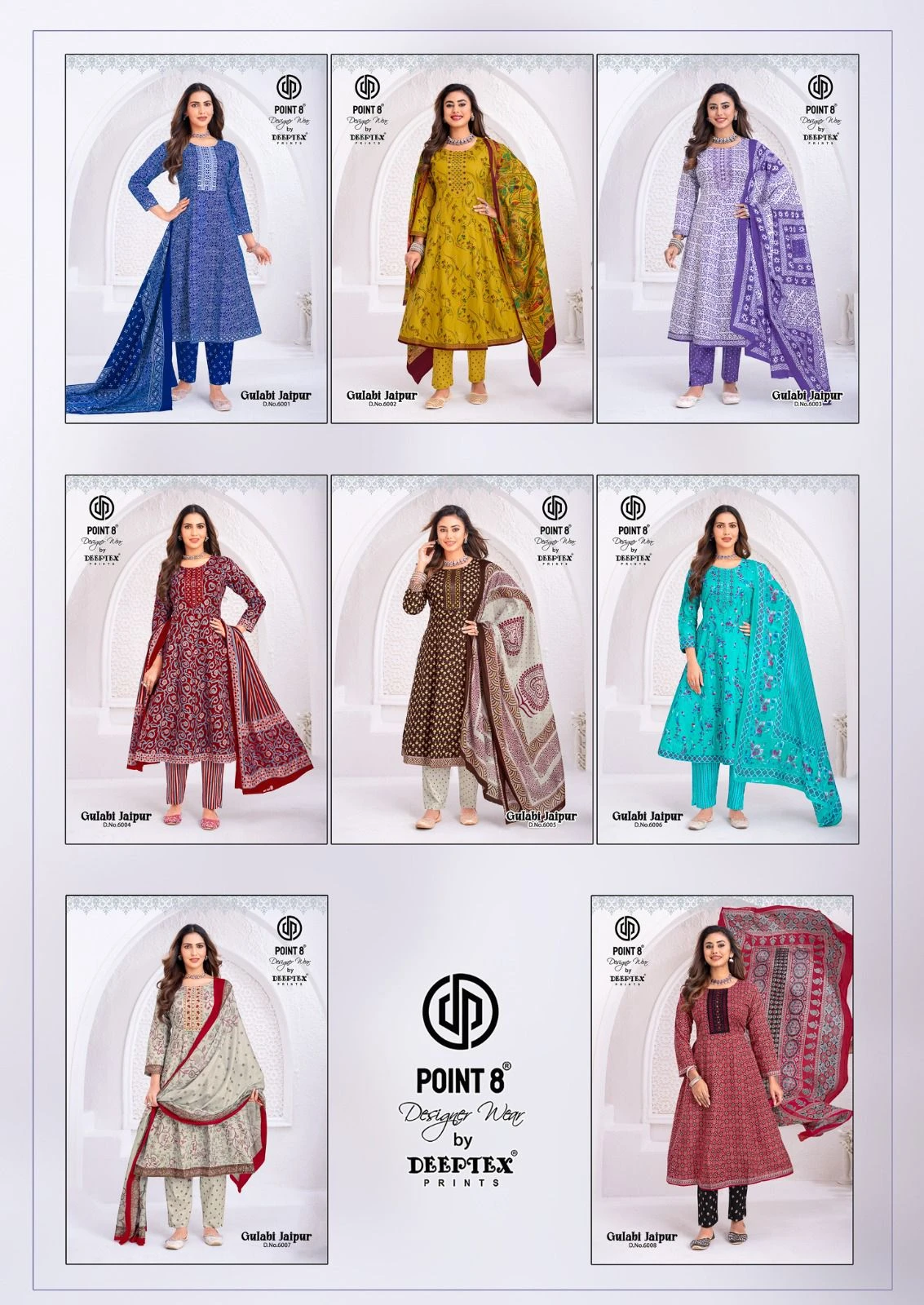 Deeptex Gulabi Jaipur Vol 6 - Readymade Dress 10