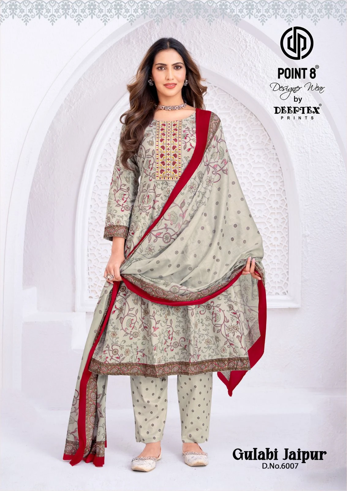 Deeptex Gulabi Jaipur Vol 6 - Readymade Dress 3