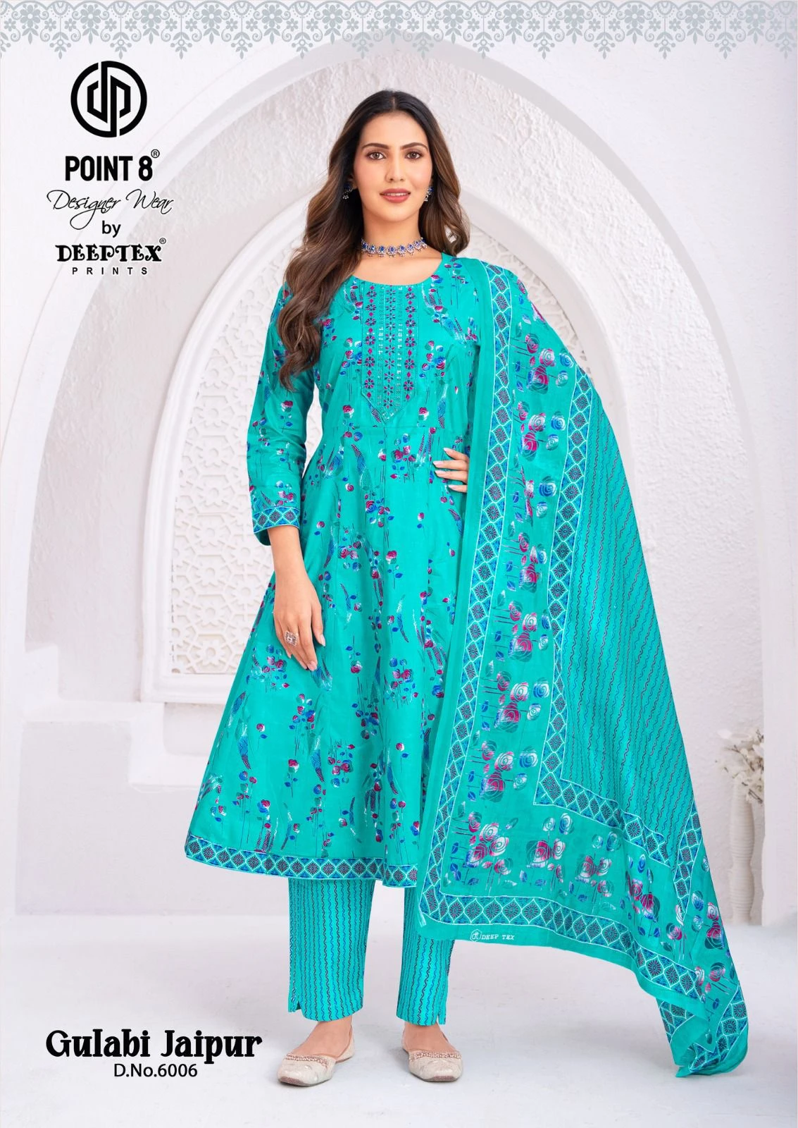Deeptex Gulabi Jaipur Vol 6 - Readymade Dress 4