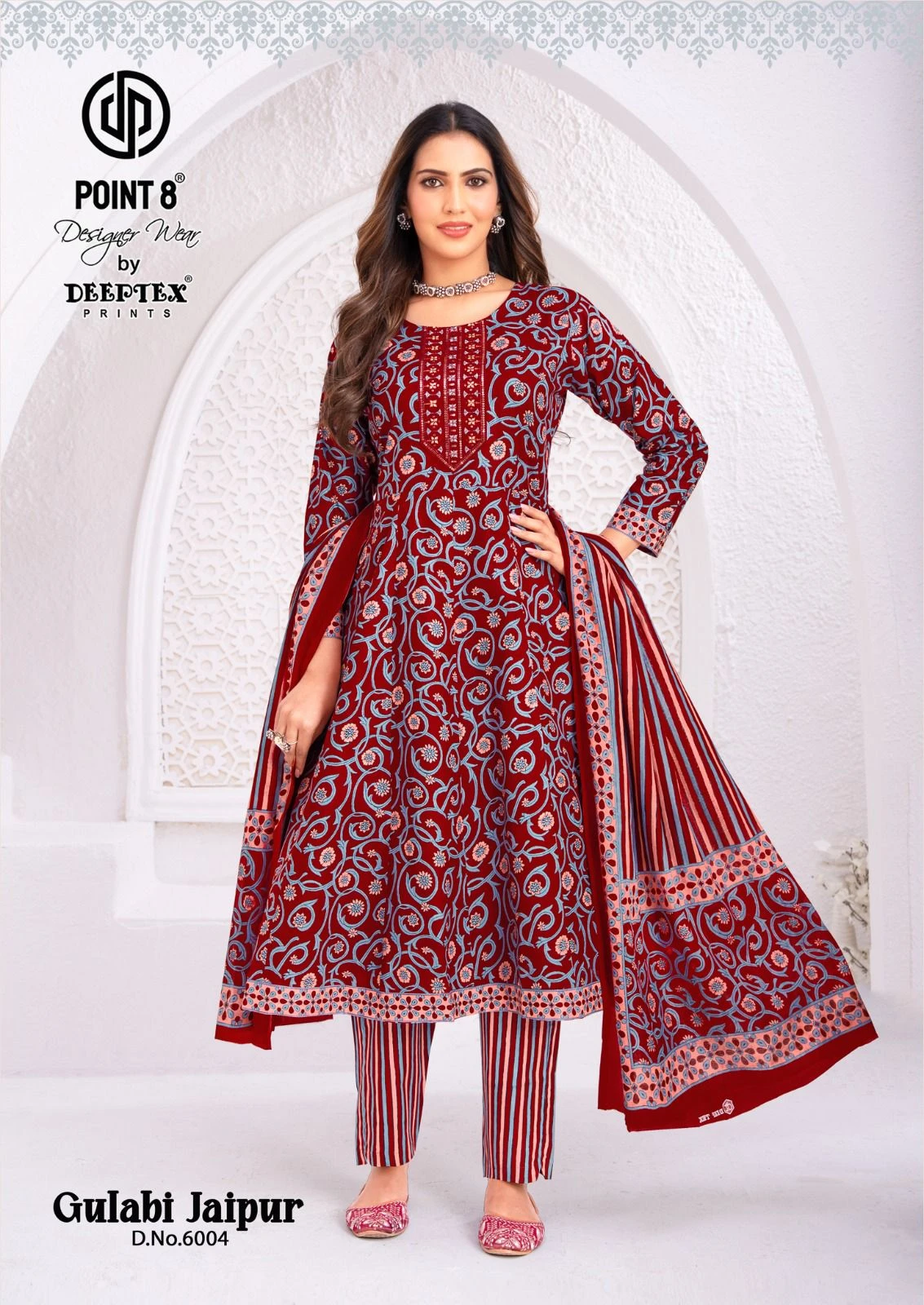 Deeptex Gulabi Jaipur Vol 6 - Readymade Dress 5