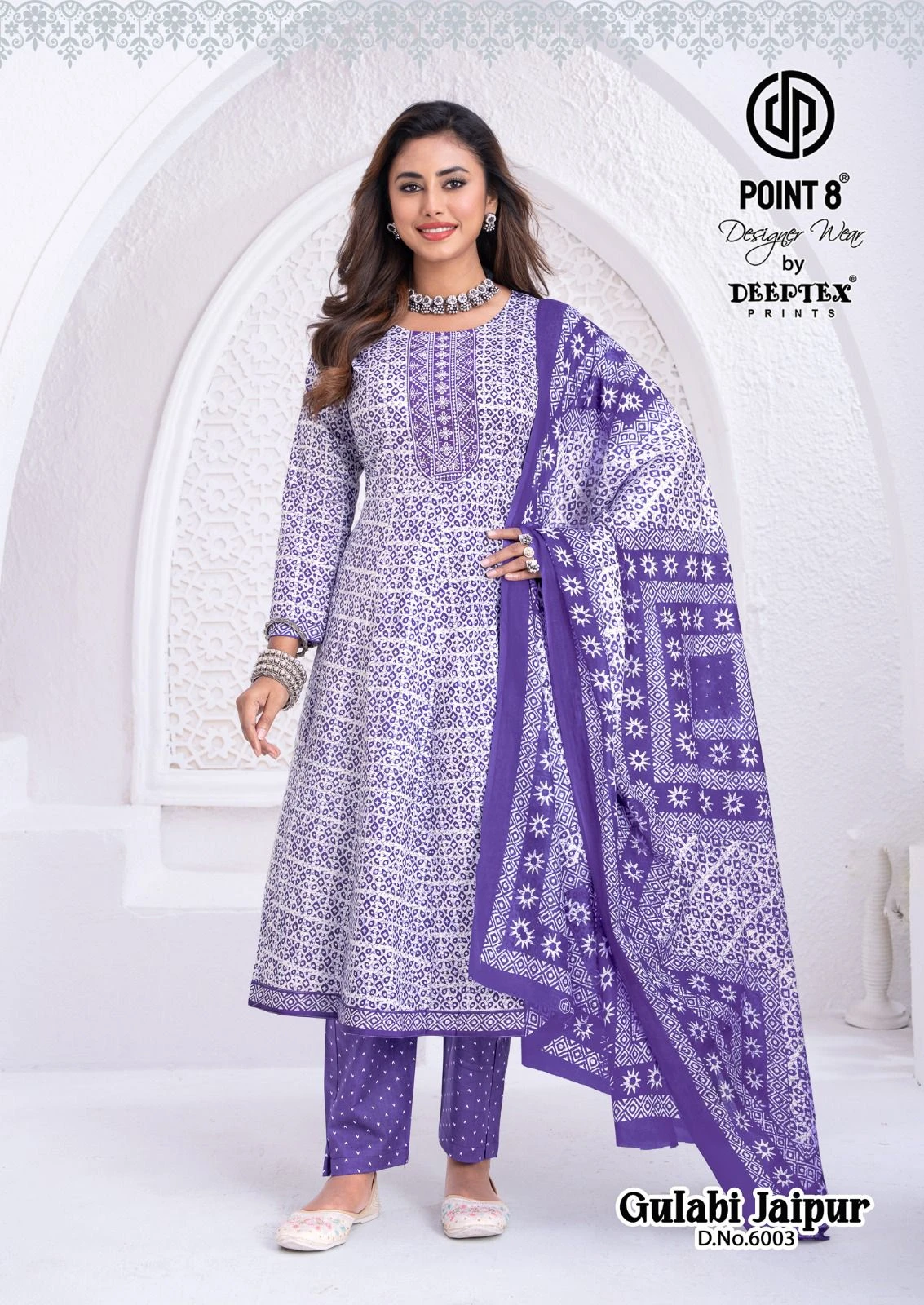 Deeptex Gulabi Jaipur Vol 6 - Readymade Dress 6