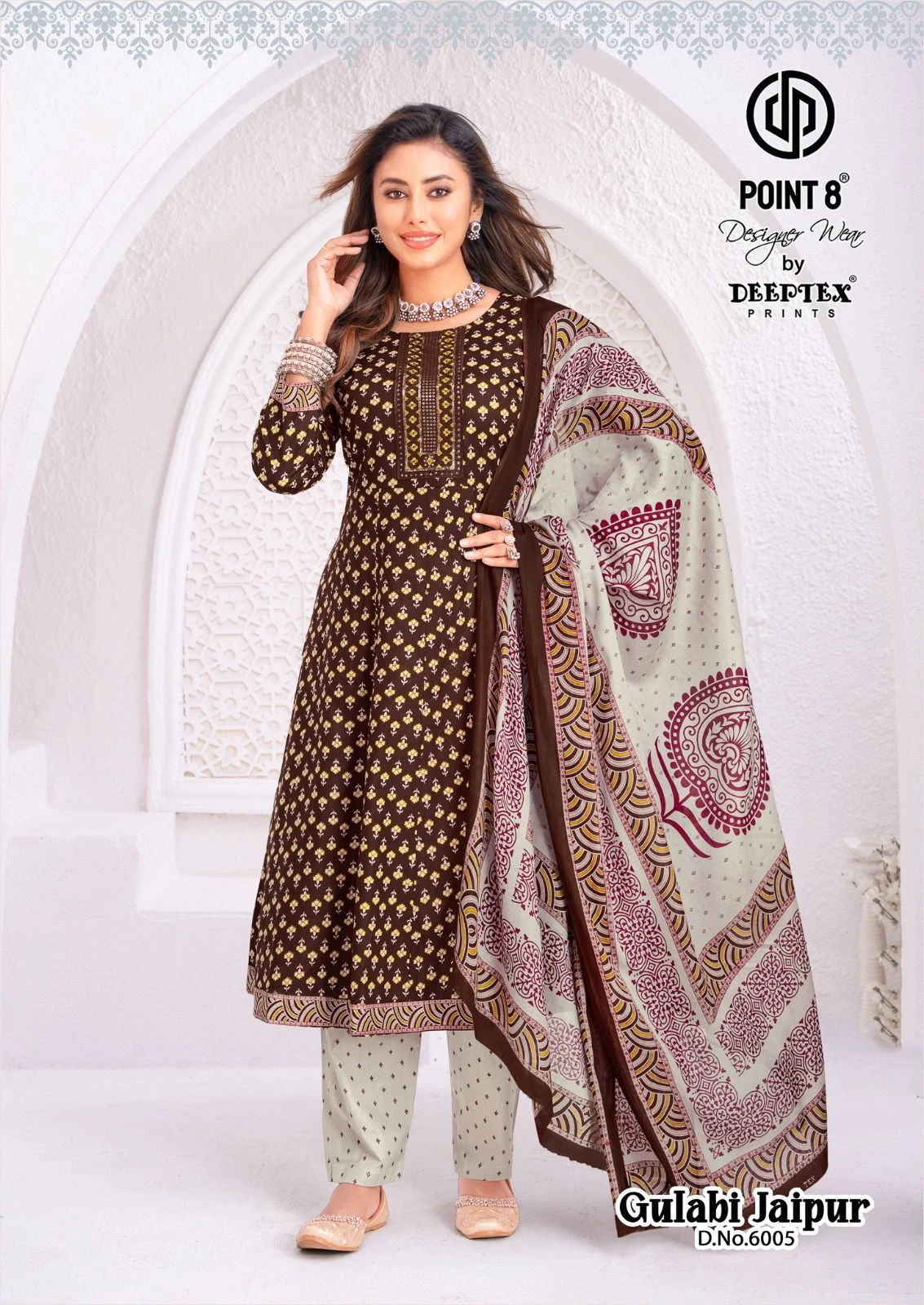 Deeptex Gulabi Jaipur Vol 6 - Readymade Dress 7