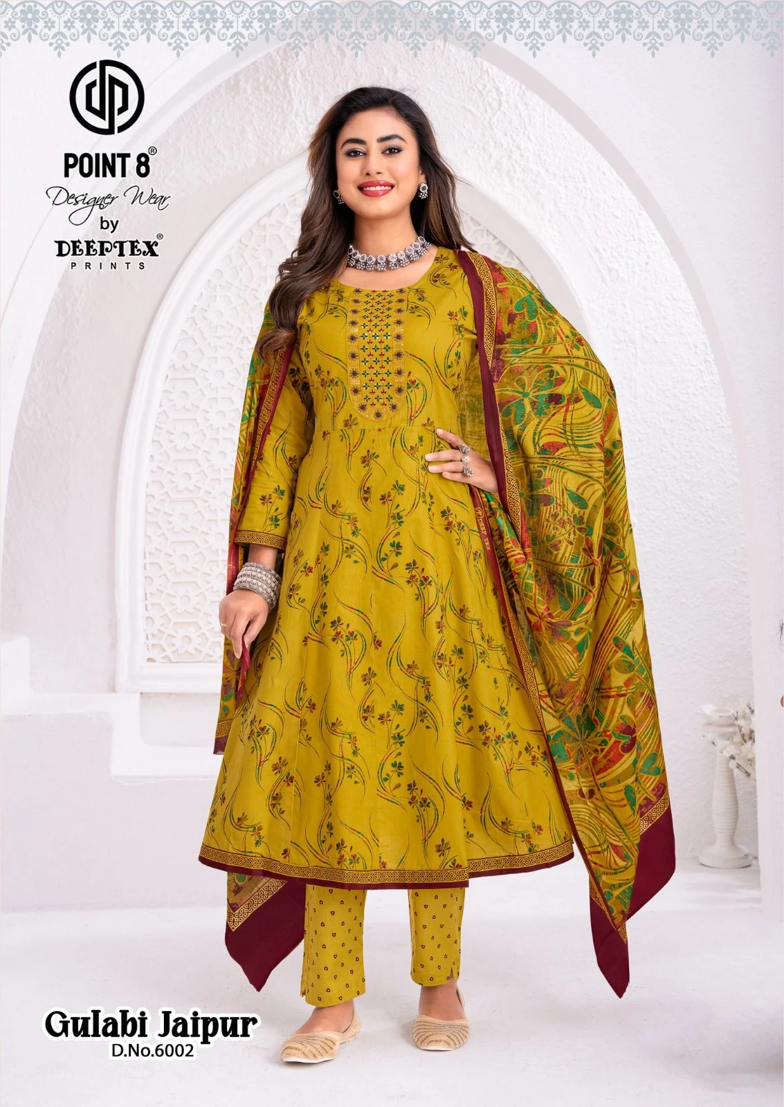 Deeptex Gulabi Jaipur Vol 6 - Readymade Dress 8