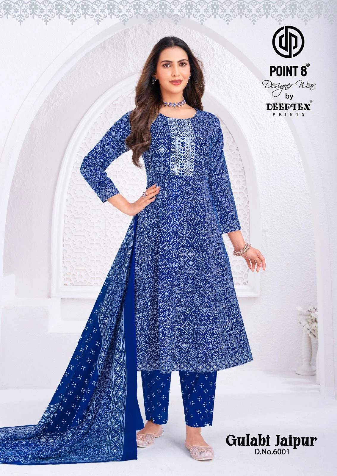 Deeptex Gulabi Jaipur Vol 6 - Readymade Dress 9