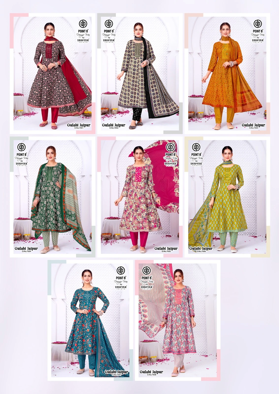Deeptex Gulabi Jaipur Vol 7 - Readymade Dress 10