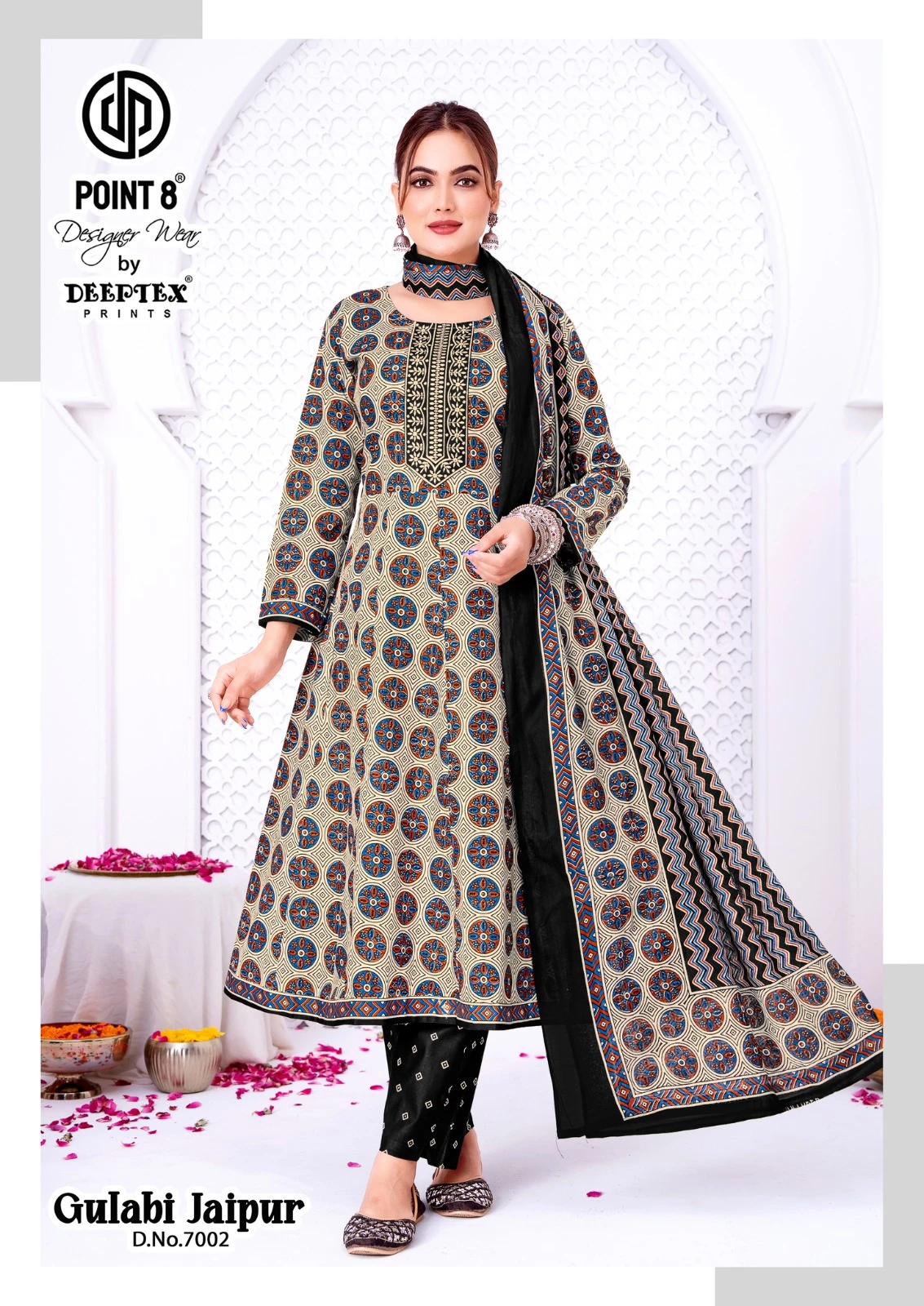 Deeptex Gulabi Jaipur Vol 7 - Readymade Dress 2