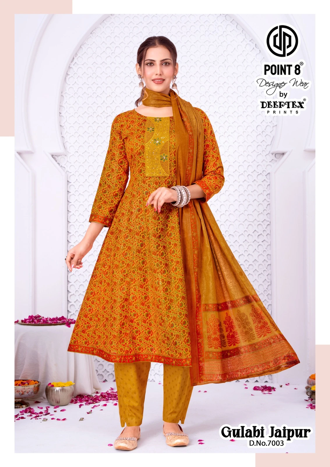 Deeptex Gulabi Jaipur Vol 7 - Readymade Dress 4