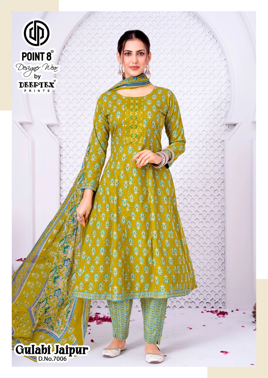 Deeptex Gulabi Jaipur Vol 7 - Readymade Dress 7