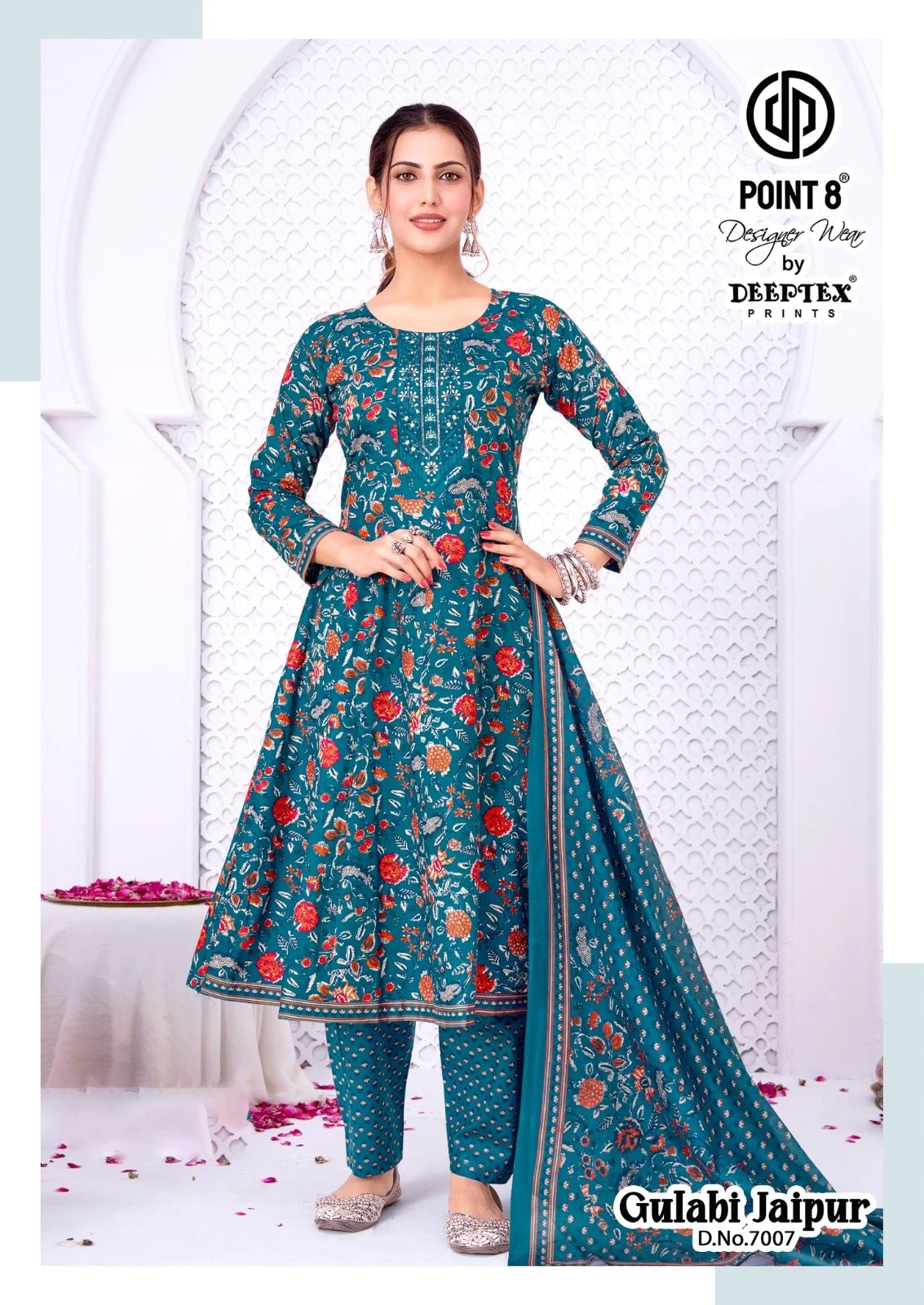 Deeptex Gulabi Jaipur Vol 7 - Readymade Dress 8