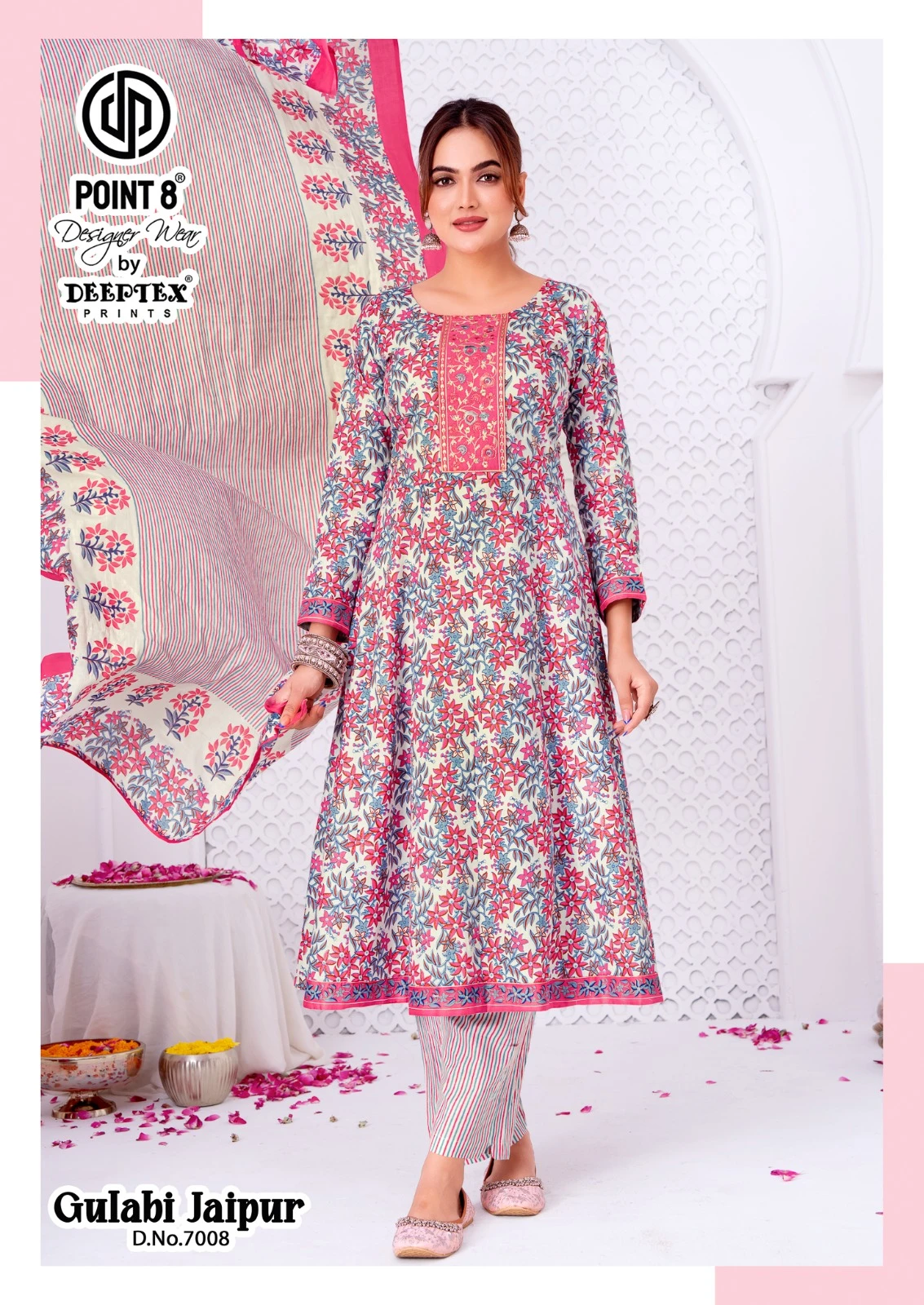 Deeptex Gulabi Jaipur Vol 7 - Readymade Dress 9