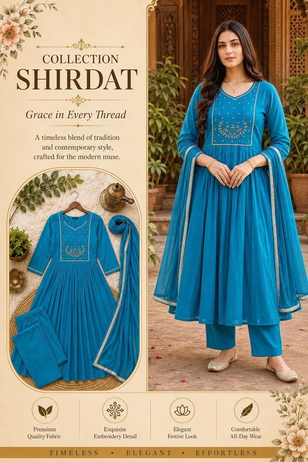 Designer Kurti Plazzo Set 2