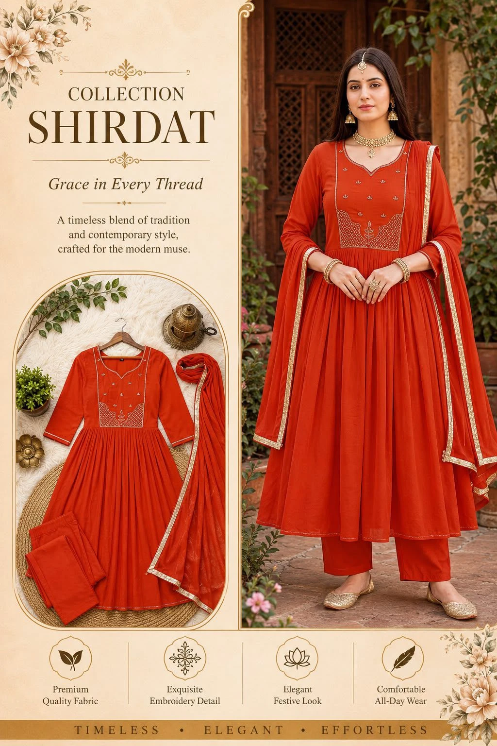 Designer Kurti Plazzo Set 4