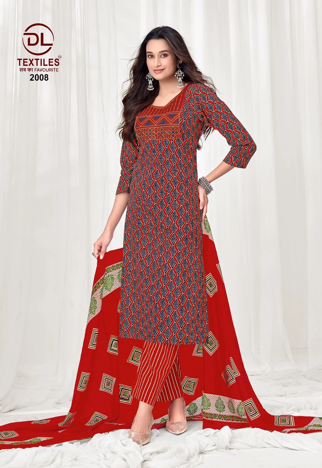 DL Royal Ajrakh Vol 2 - Readymade Dress 10