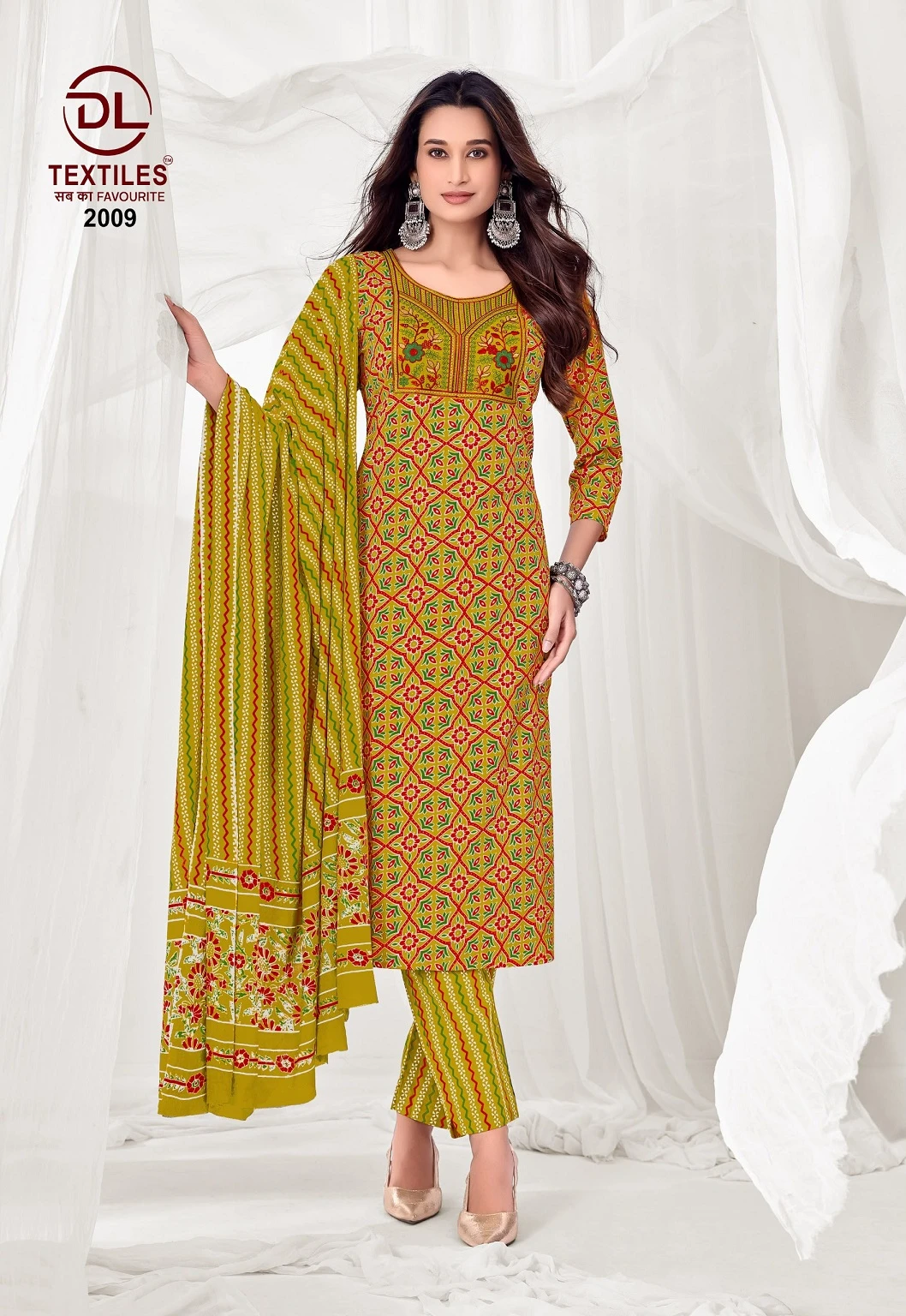 DL Royal Ajrakh Vol 2 - Readymade Dress 11