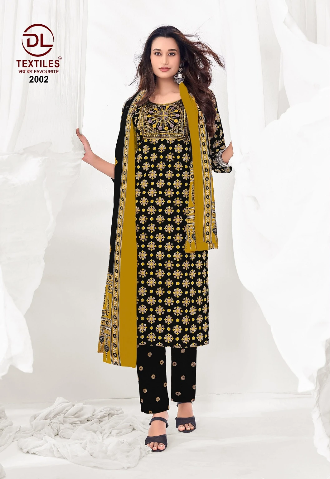 DL Royal Ajrakh Vol 2 - Readymade Dress 4