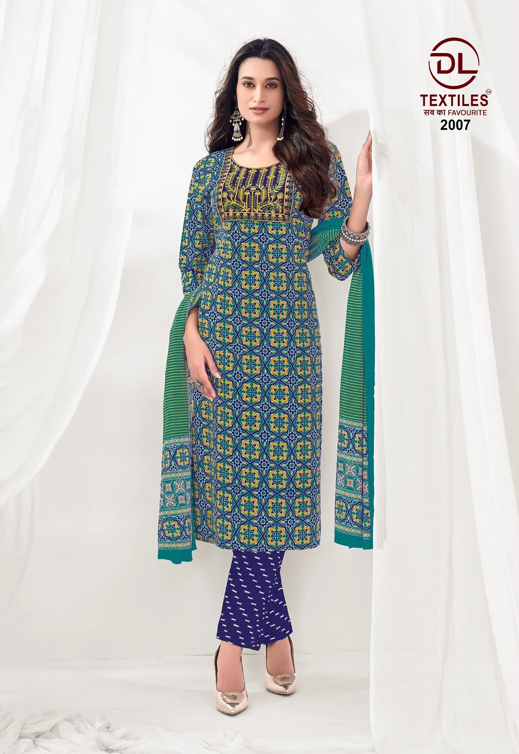 DL Royal Ajrakh Vol 2 - Readymade Dress 9