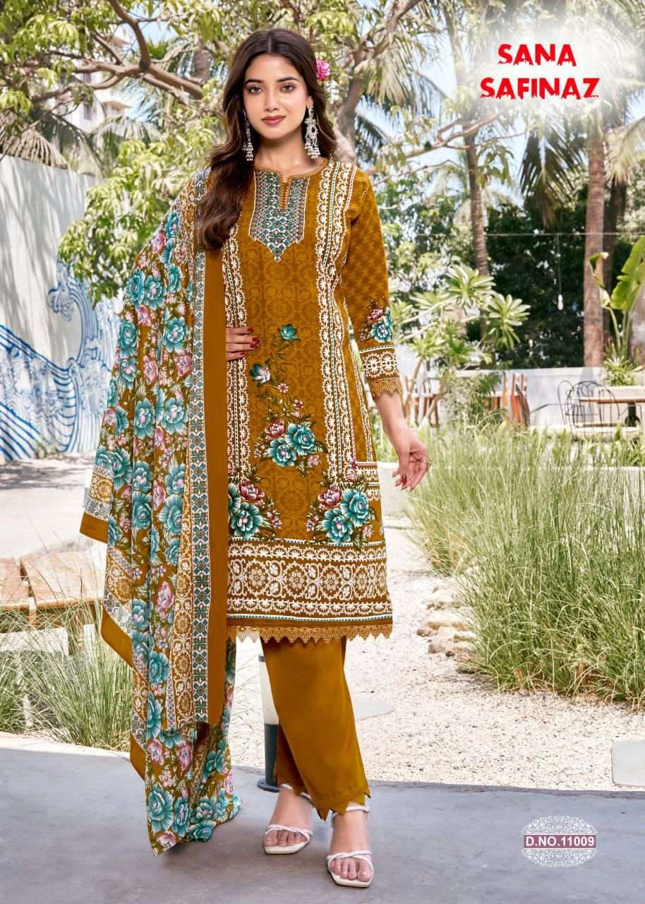 Ganesha Sana Safina Vol 11 - Readymade Dress 2
