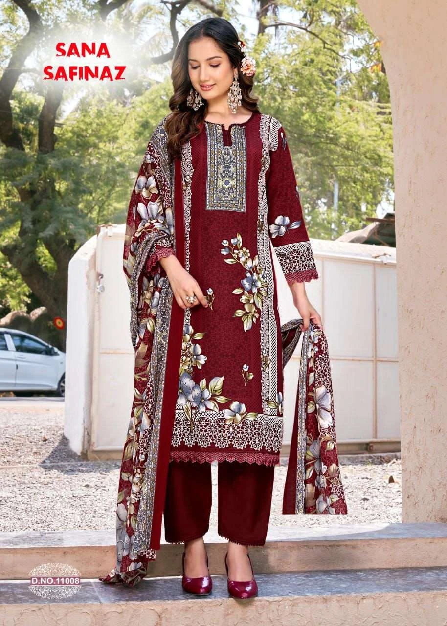 Ganesha Sana Safina Vol 11 - Readymade Dress 4