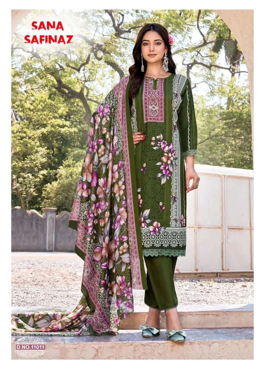 Ganesha Sana Safina Vol 11 - Readymade Dress 7