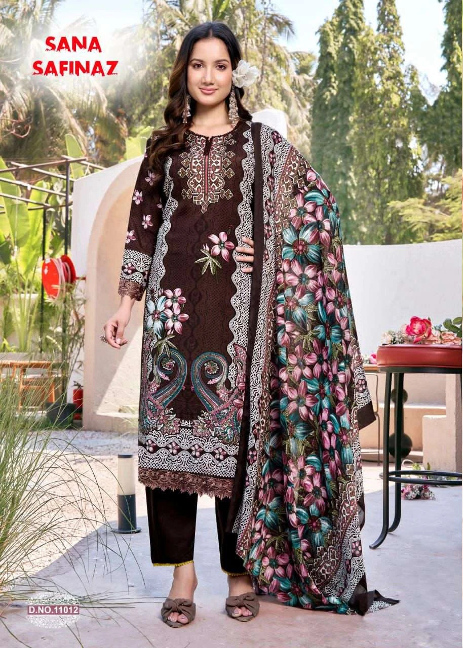 Ganesha Sana Safina Vol 11 - Readymade Dress 9
