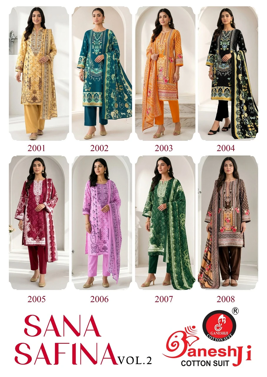 Ganeshji Sana Safina Vol 2 - Readymade Dress 8