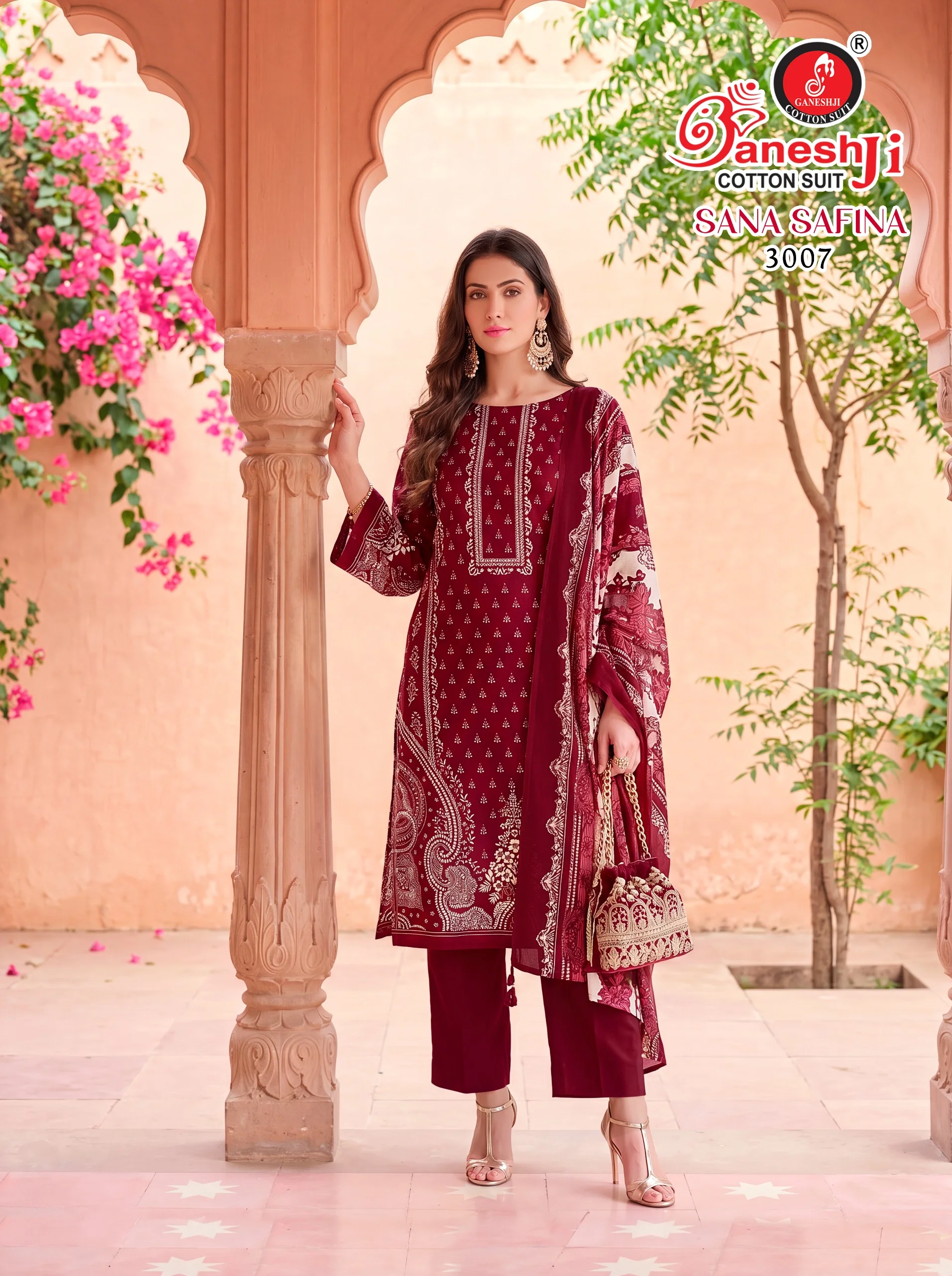 Ganeshji Sana Safina Vol 3 - Readymade Dress 8