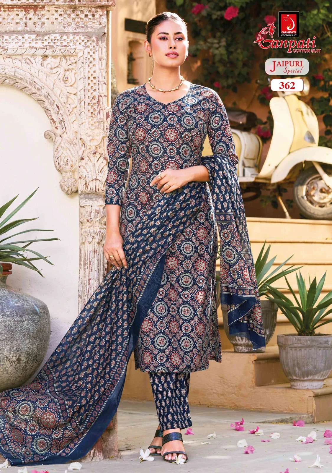 Ganpati Jaipuri Vol 18 - Readymade Dress 10