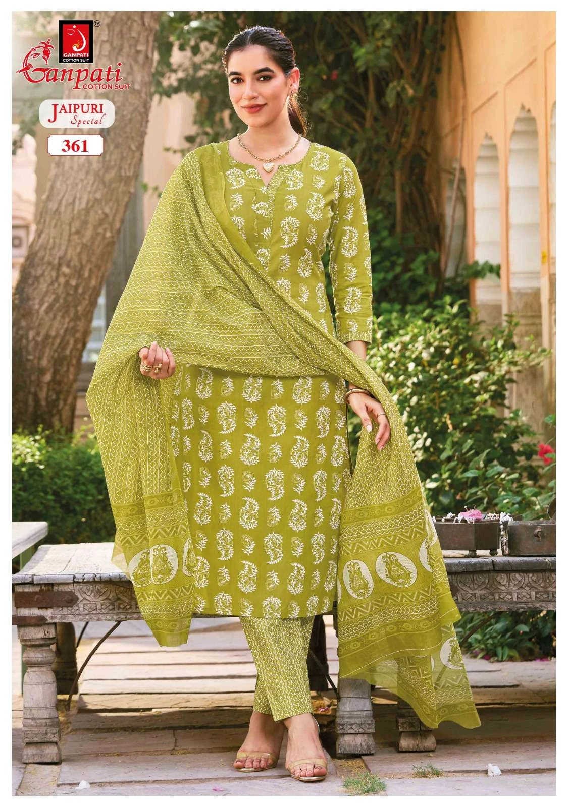 Ganpati Jaipuri Vol 18 - Readymade Dress 11