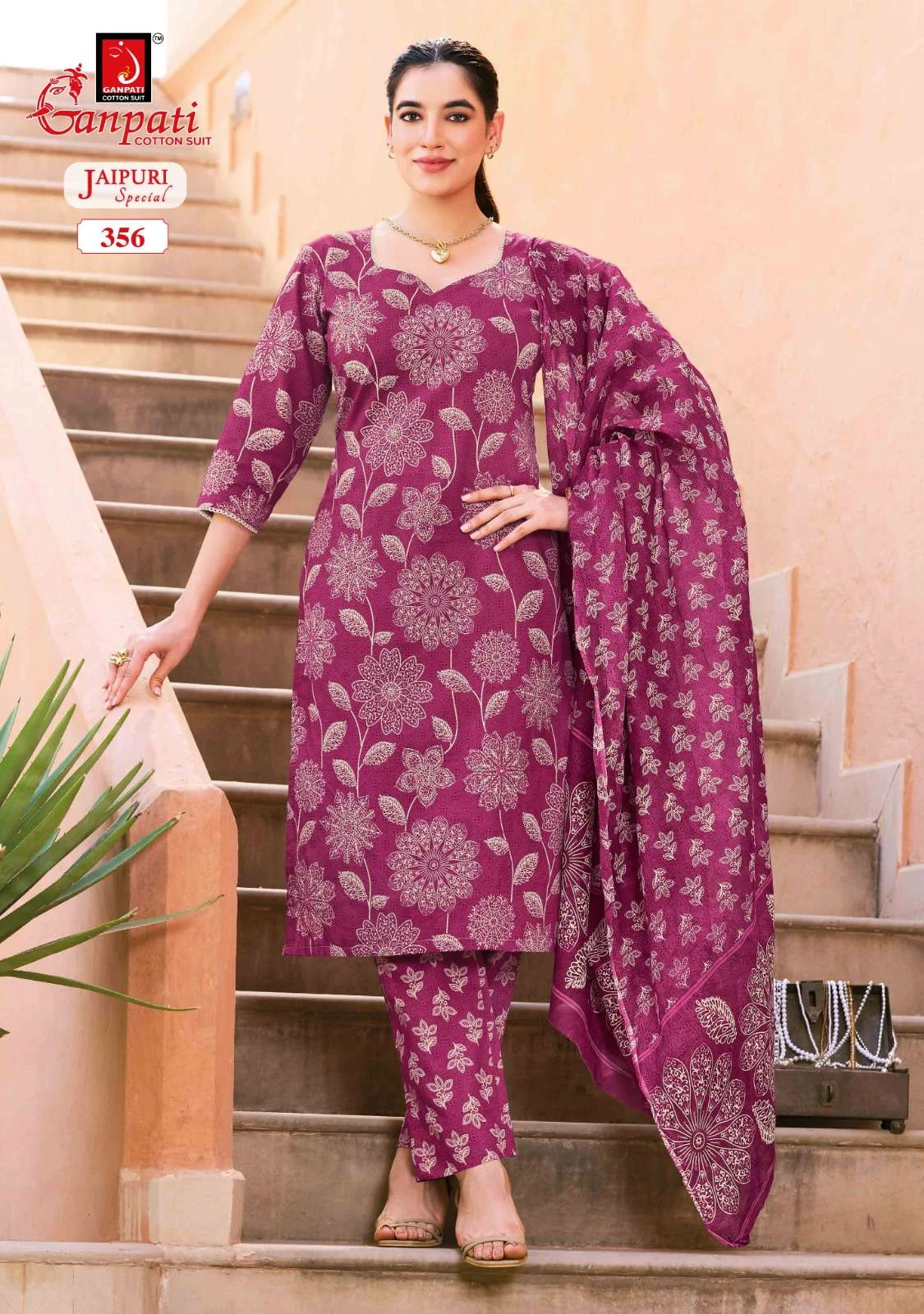 Ganpati Jaipuri Vol 18 - Readymade Dress 2