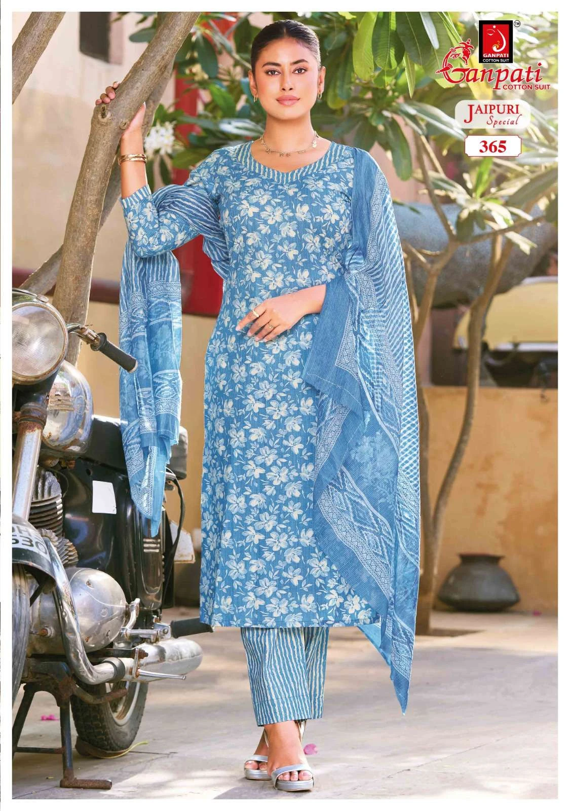 Ganpati Jaipuri Vol 18 - Readymade Dress 3
