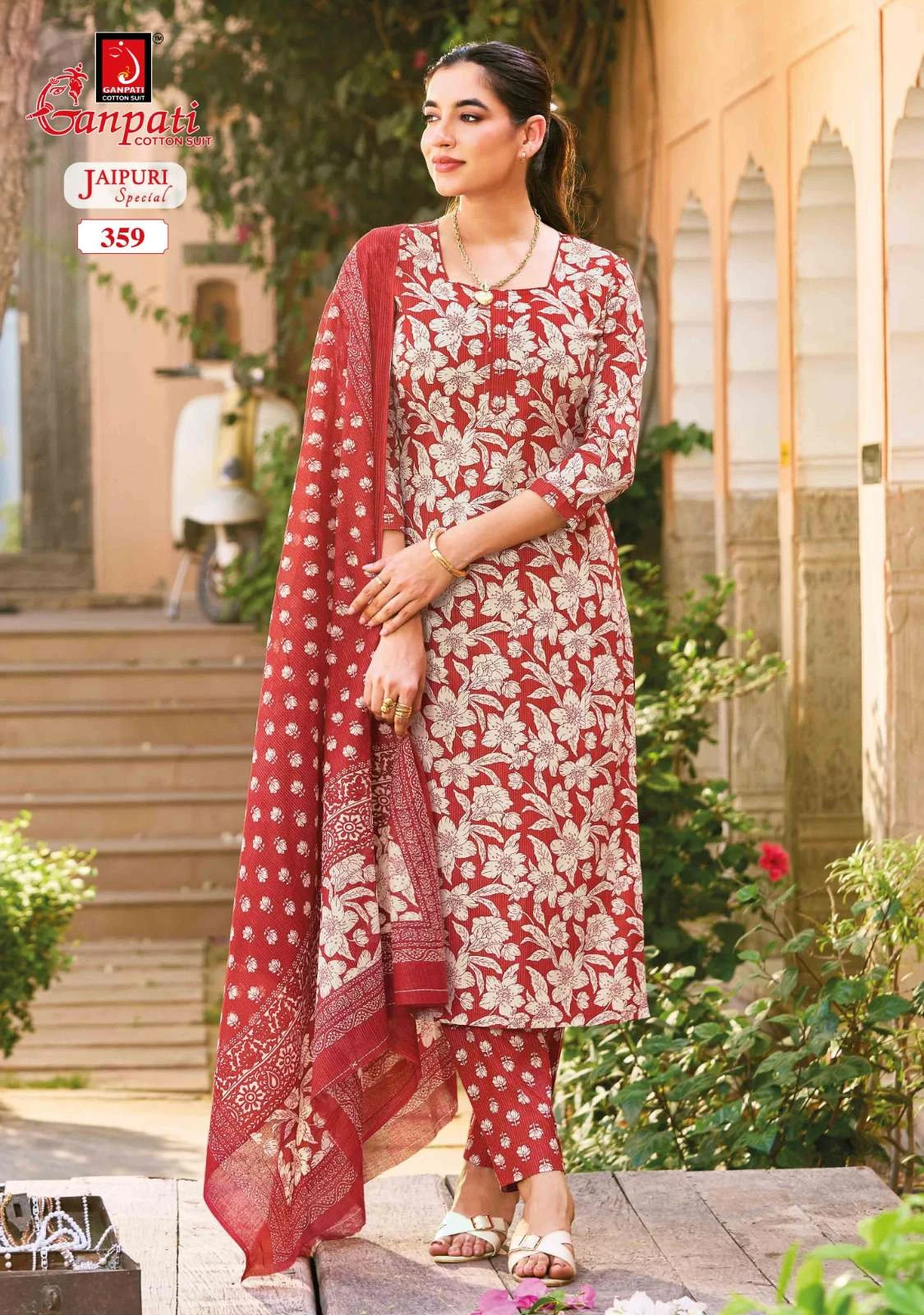 Ganpati Jaipuri Vol 18 - Readymade Dress 8