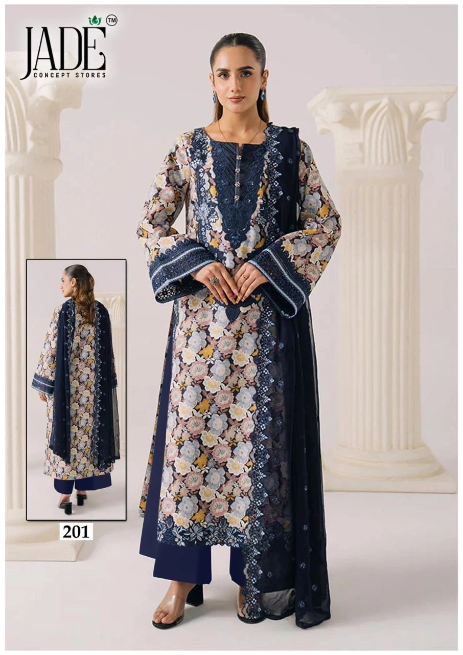 Jade Chevron Vol 21 - Readymade Dress 4