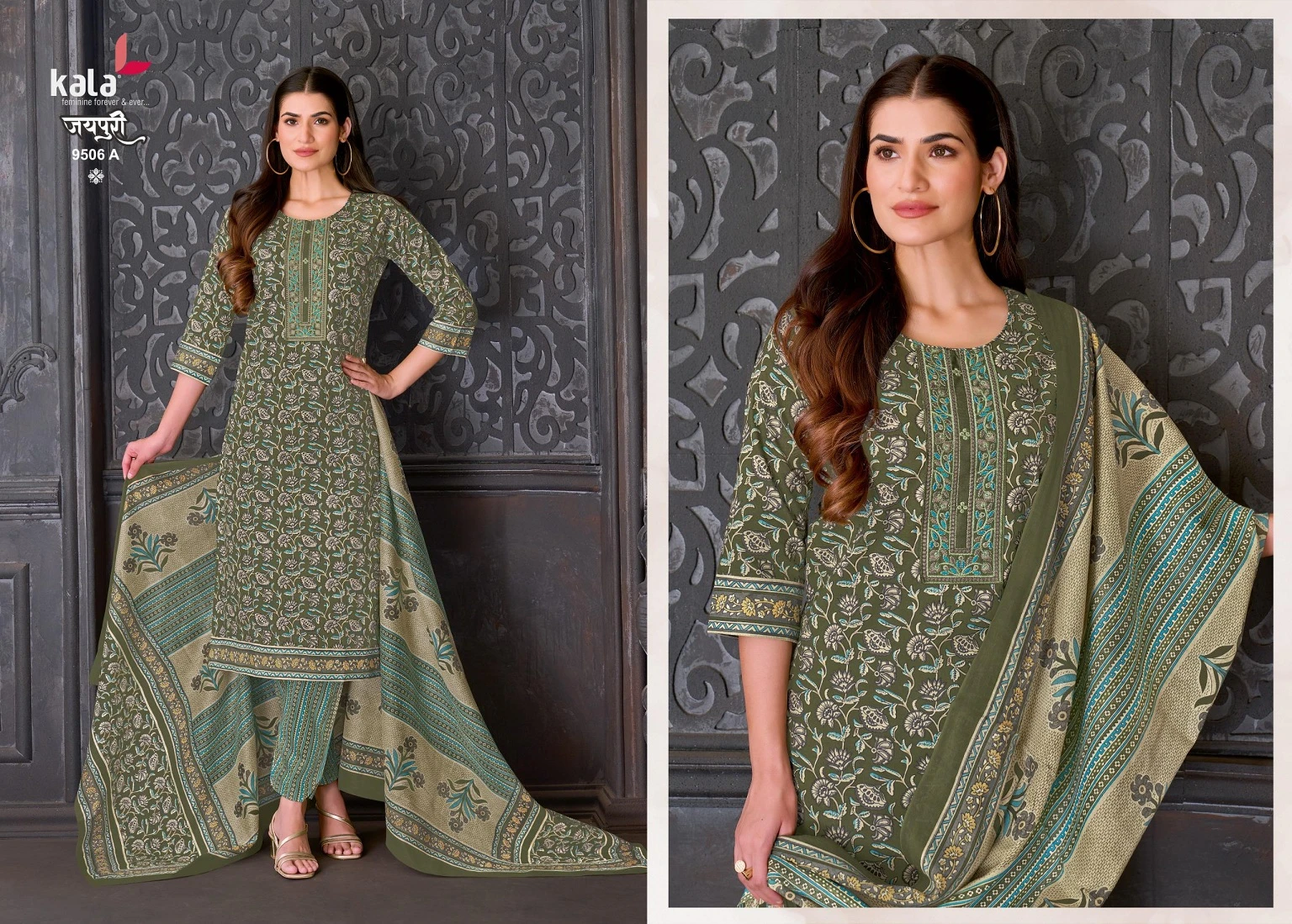 Kala Jaipuri Vol 10 - Readymade Dress 10