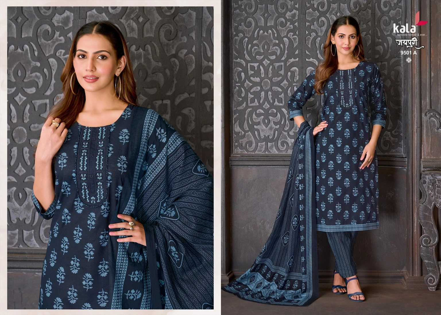 Kala Jaipuri Vol 10 - Readymade Dress 2