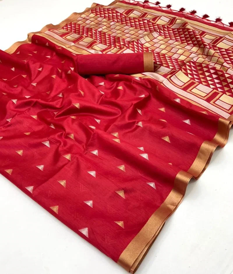 Kanoi Ikkat 001 a to F Tussar Silk Handloom Saree Collection