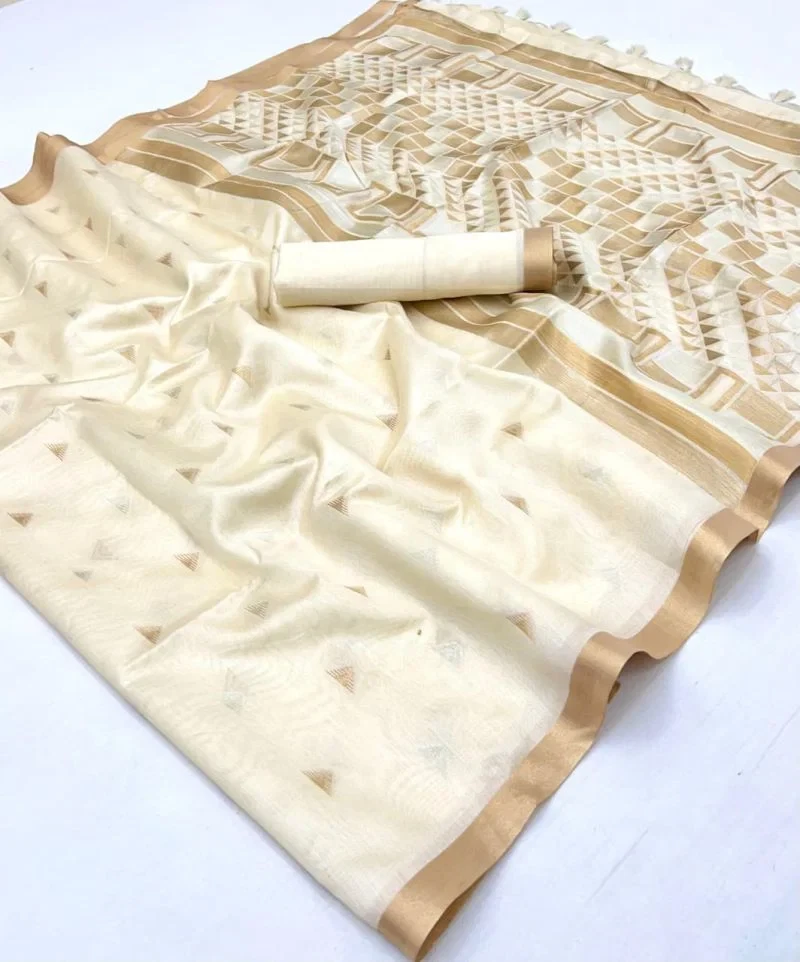 Kanoi Ikkat 001 a to F Tussar Silk Handloom Saree Collection