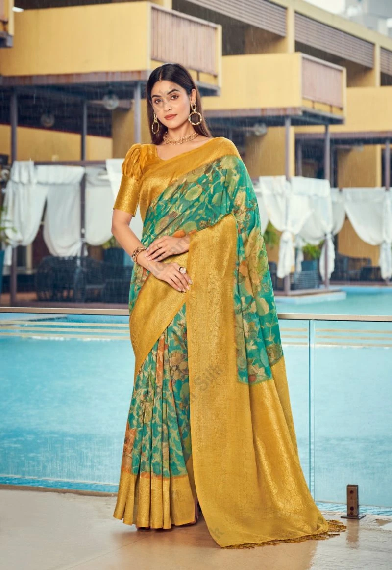 Kanta Pallu Soft Kanta Banarasi Silk Saree Collection 6