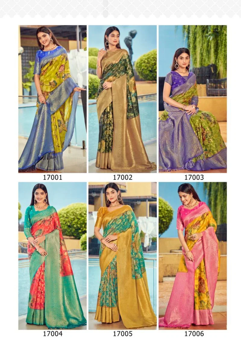 Kanta Pallu Soft Kanta Banarasi Silk Saree Collection 7