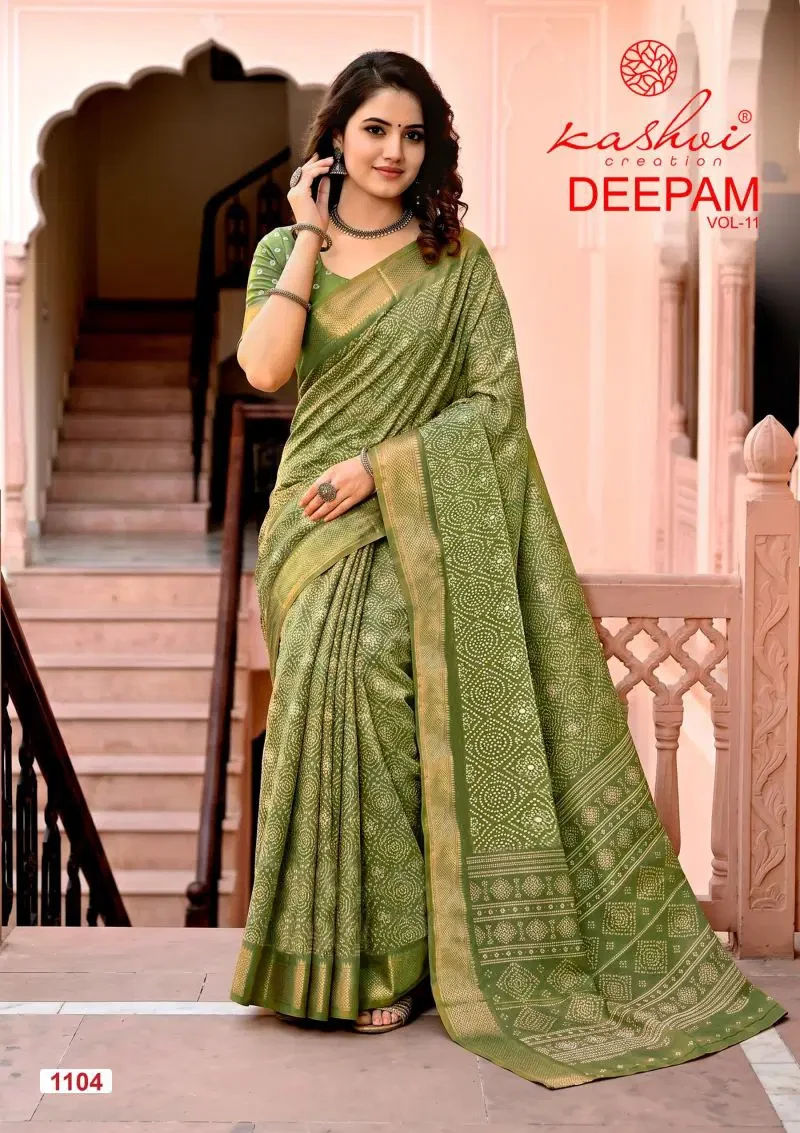 Kashvi Deepam Vol 11 Dola Silk Saree Collection