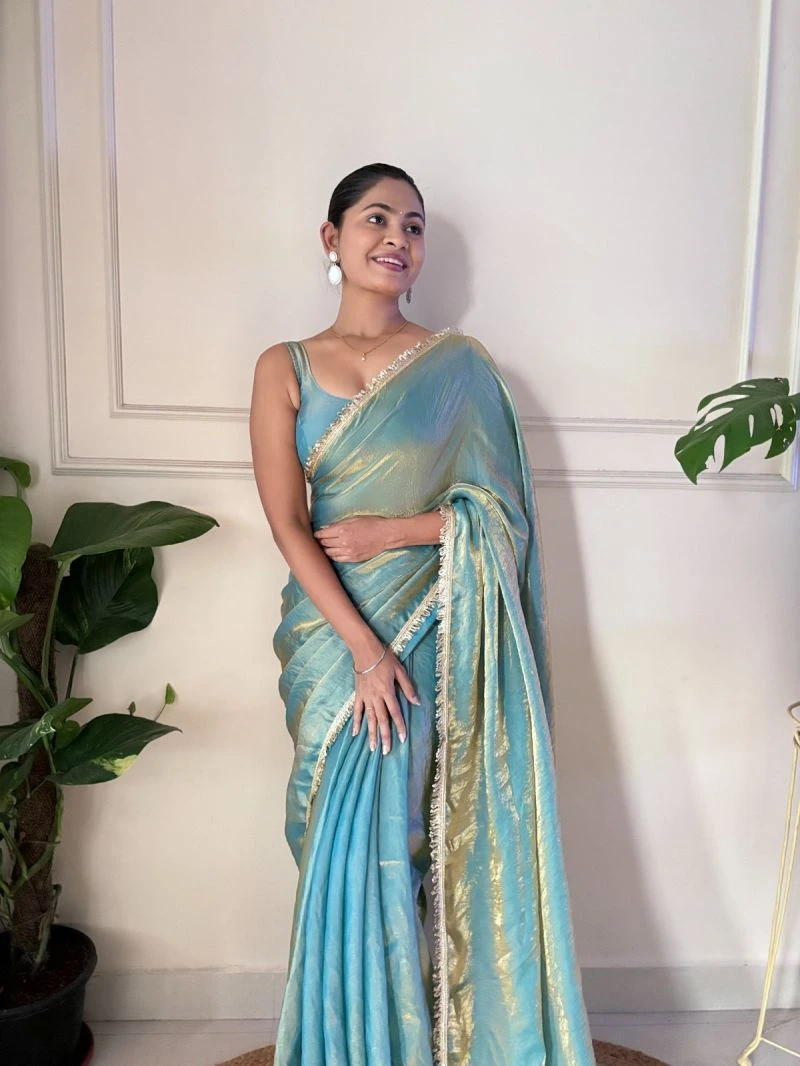 Kc 845 Fendy Satin Party Wear Saree Collection