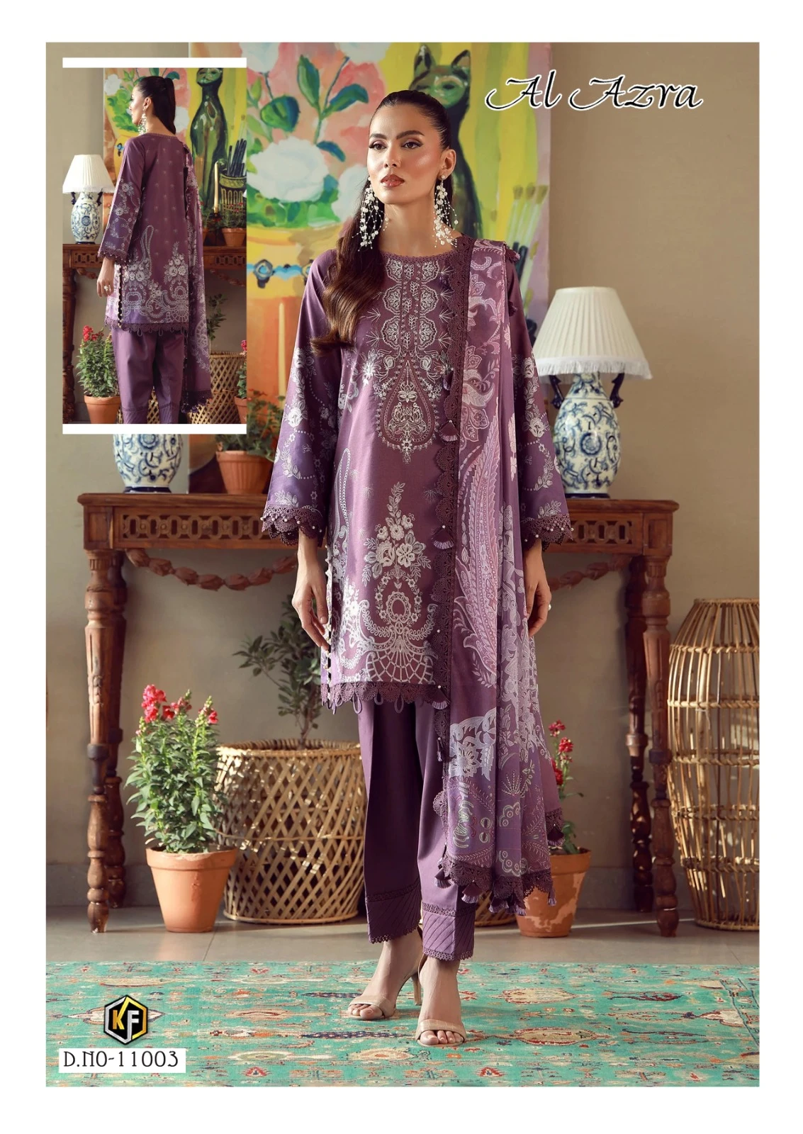 Keval Al Azara Vol 11 - Readymade Dress 2